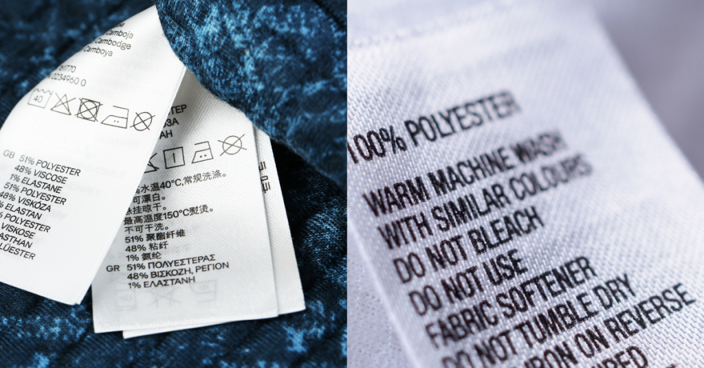 Laundry Care Tags