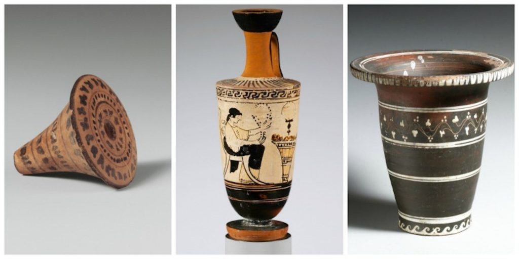 ancient oil jars used for garment cleaning in early civilizations